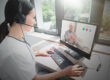 Doctor working on a clinical data patient registry video call